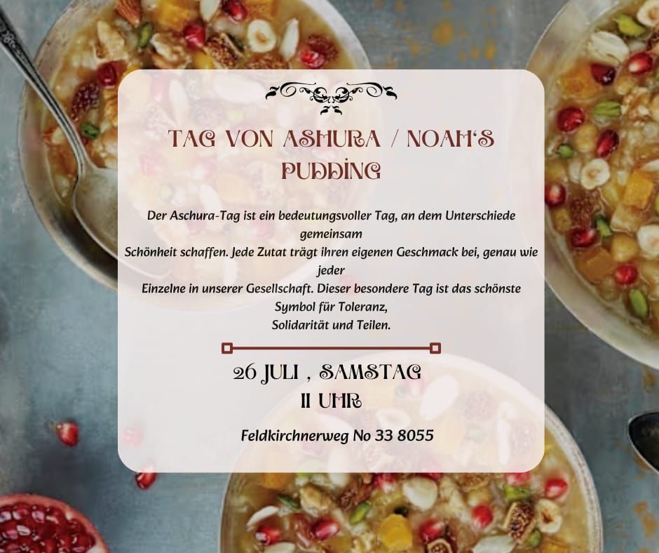 TAG VON ASHURA / NOAH’S PUDDING